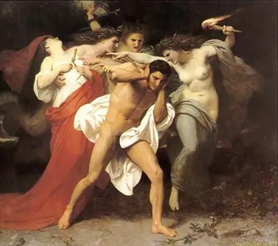 Orestes Pursued by the Furies William-Adolphe Bouguereau